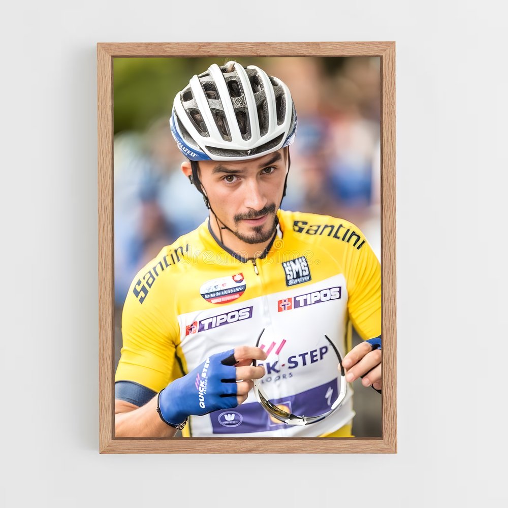 Poster Julian alaphilippe mêlées – affiche Cyclisme (vue 4)